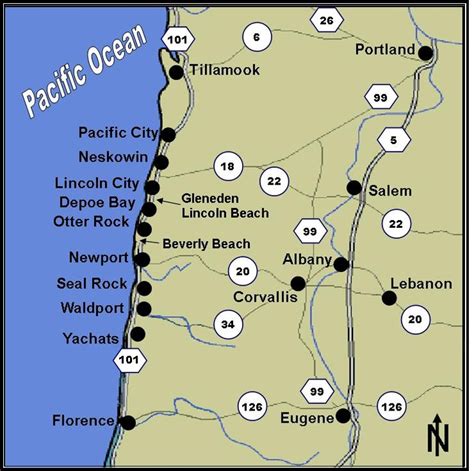 towns near seaside oregon|A Guide to Oregon Coast Towns and Cities (with Map).